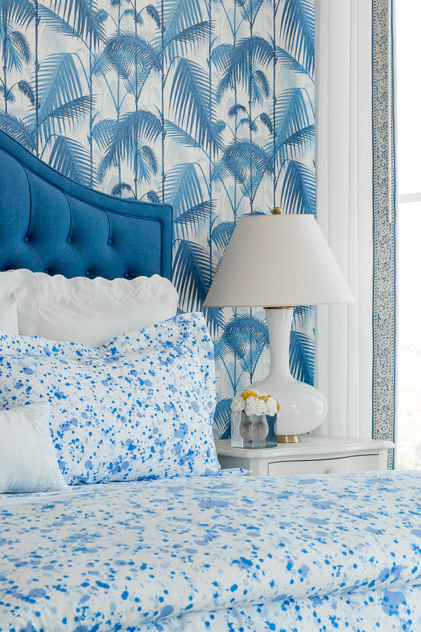 Blue & Blue Beach Bedroom – Biscuit Home