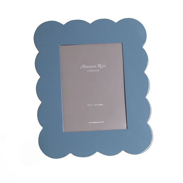 Lacquered Scallop Picture Frame