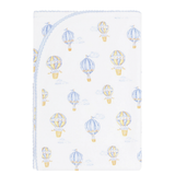 Blue Balloons Baby Blanket