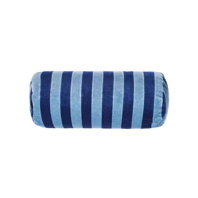 Stripe Velvet Bolster