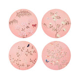 Chinoiserie Coasters, set of 4