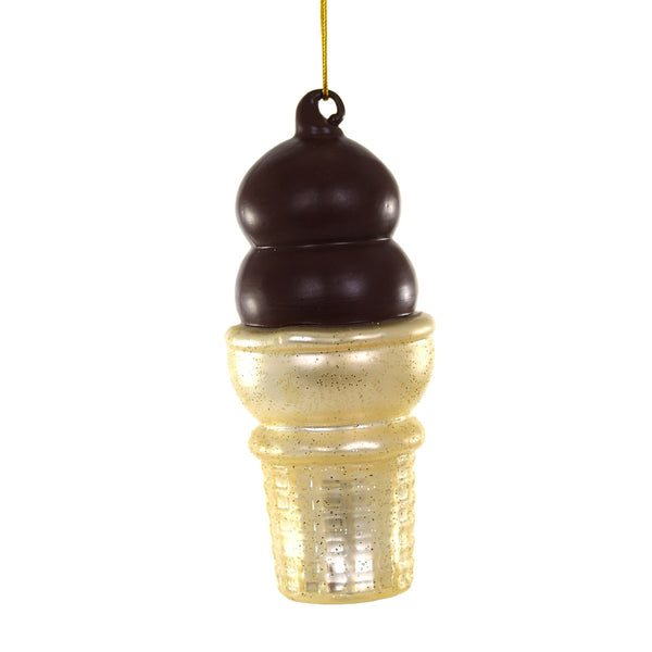 Chocolate Dipped Cone Ornament