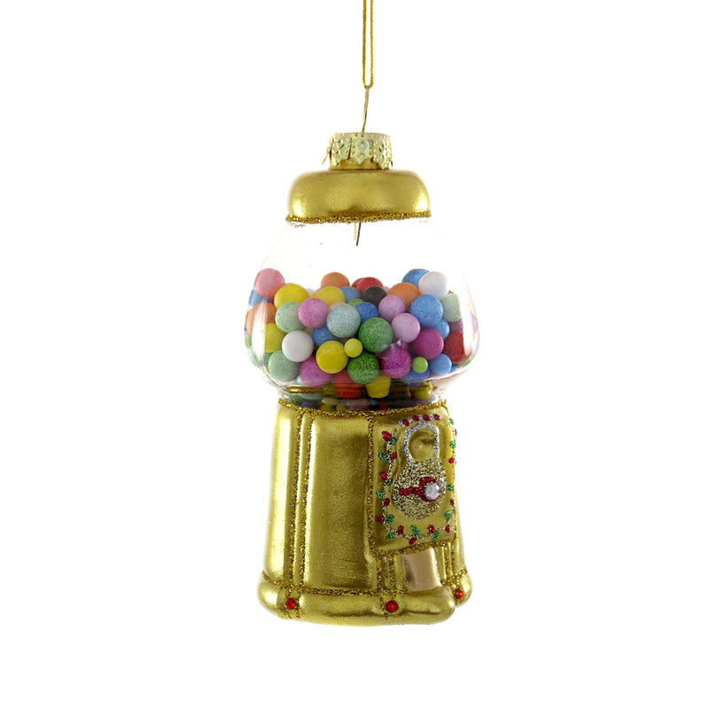 Gilded Gumball Machine Ornament