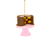 Checkered Cake Ornament