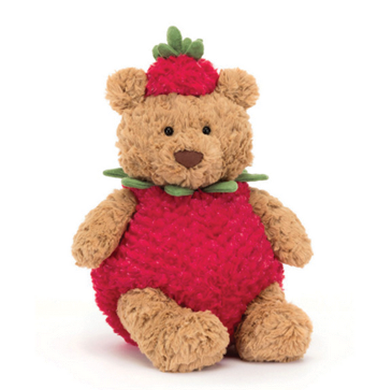 Jellycat Bartholomew Bear Strawberry