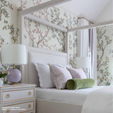 Lilac Pique Scallop Bedding