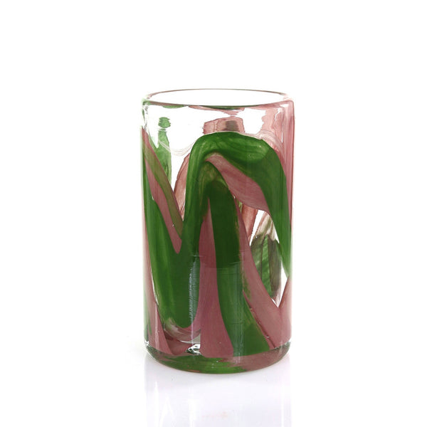 Marbled Glass Vase