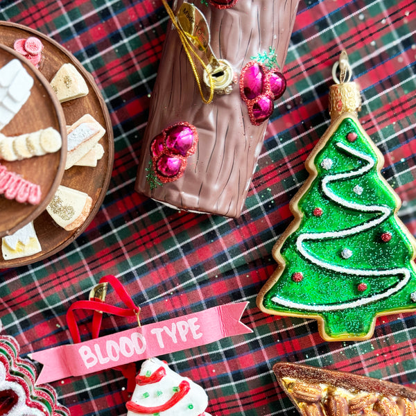 Christmas Tree Sugar Cookie Ornament