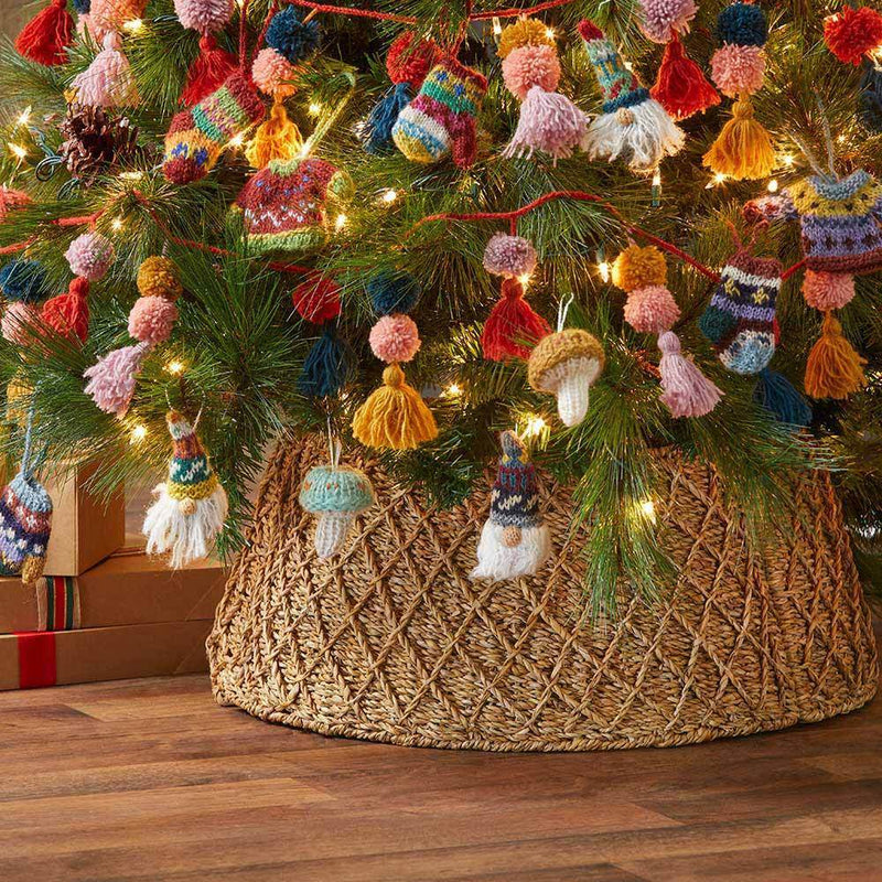 Woven Basket Tree Collar