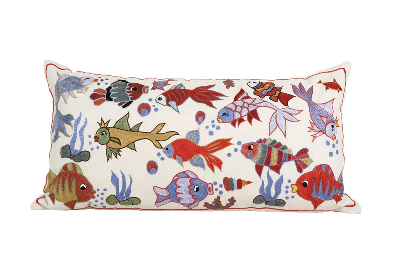 Fish lumbar pillow hotsell