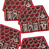 Gingerbread House Cocktail Napkins, set of 4