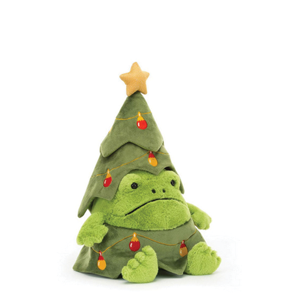 JellyCat Christmas Tree Ricky Rain Frog