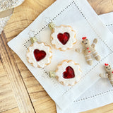 Linzer Cookie Ornament