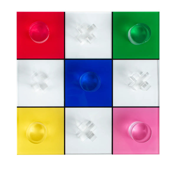 Rainbow Tic Tac Toe