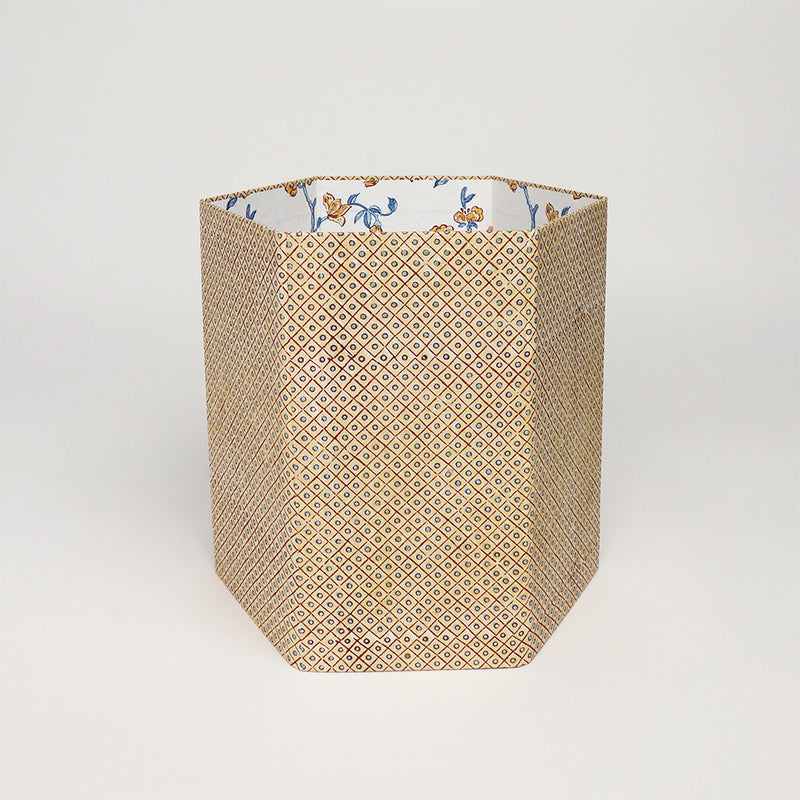 Collapsible Paper Waste Basket