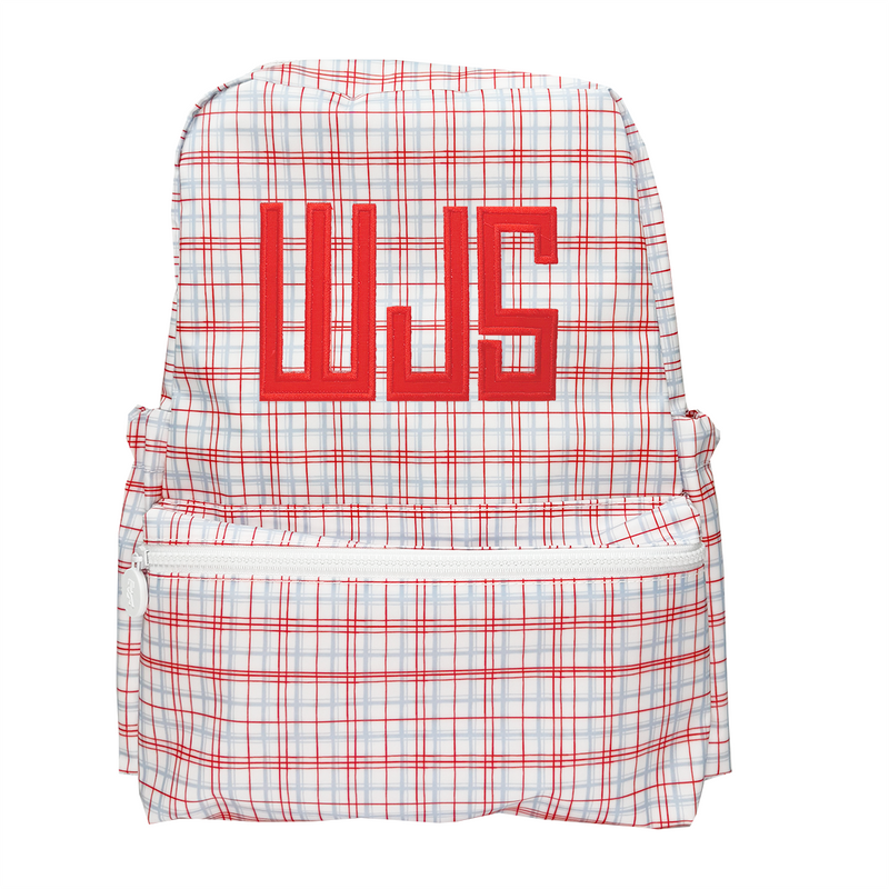 Red Plaid Backpacker Backpack