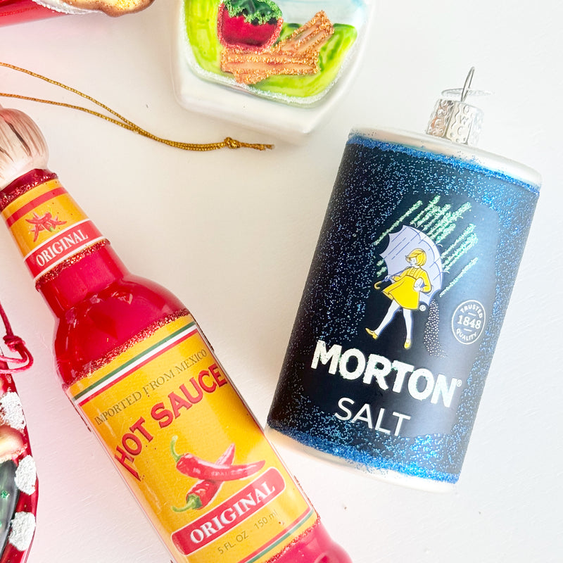 Morton Salt Ornament