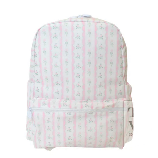 Pink Ribbon Floral Backpacker Backpack