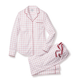 Women's Garnet Tattersall Pajama Set