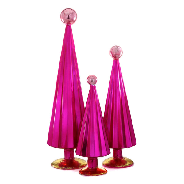 Pleated Tree, set of 3