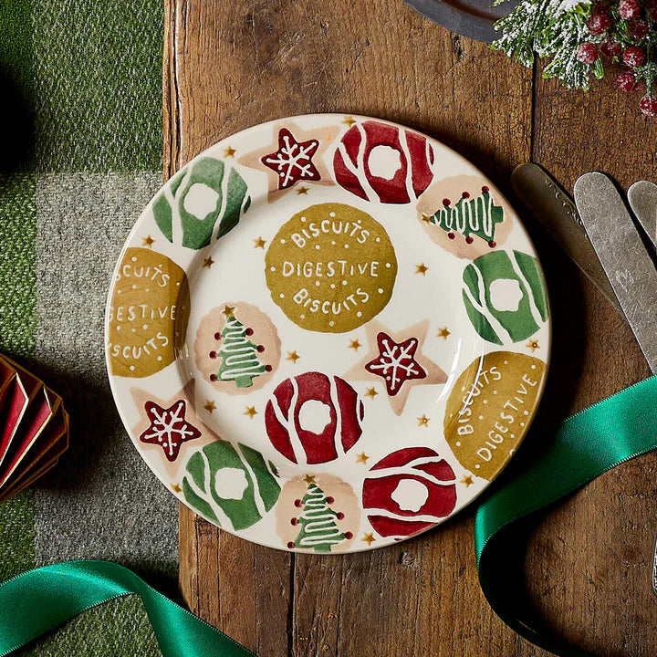 Christmas Biscuit Plate