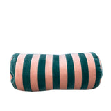 Stripe Velvet Bolster